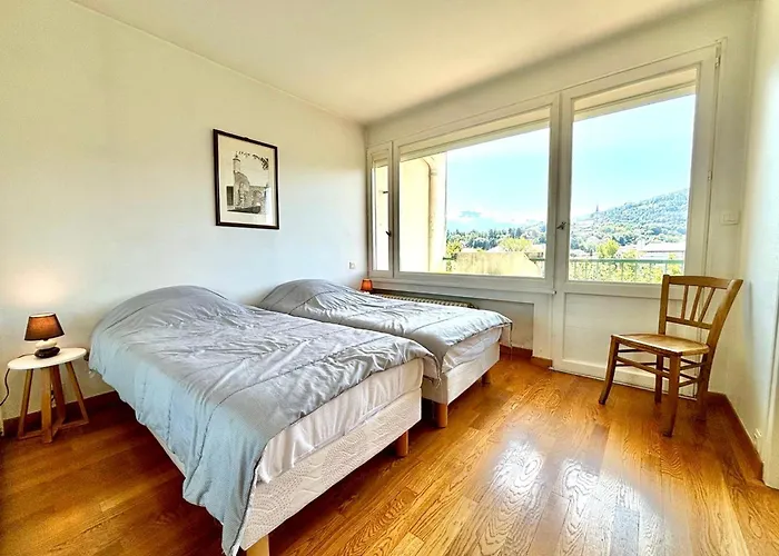 T3 Spacieux A Avec Balcon Vue Montagnes, Animaux Admis - Fr-1-432-49 شقة آنسي